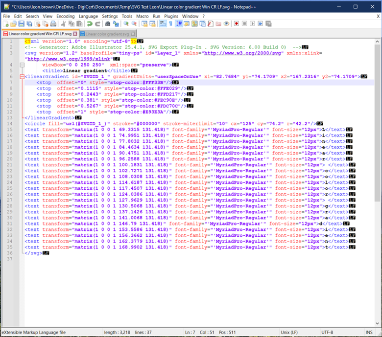 verified-mark-certificate-logo-how-to-properly-format-your-logo-carriage-return-cr-lf-to-lf