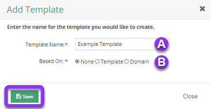 How to Create a DNS Template