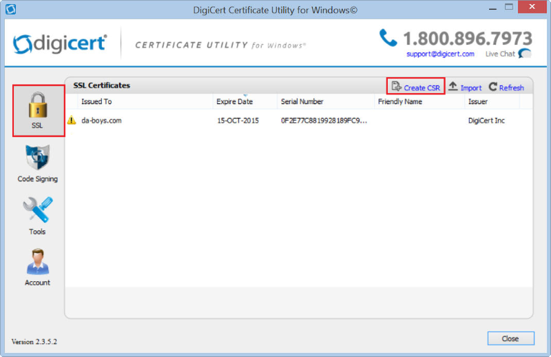 Utility Create CSR